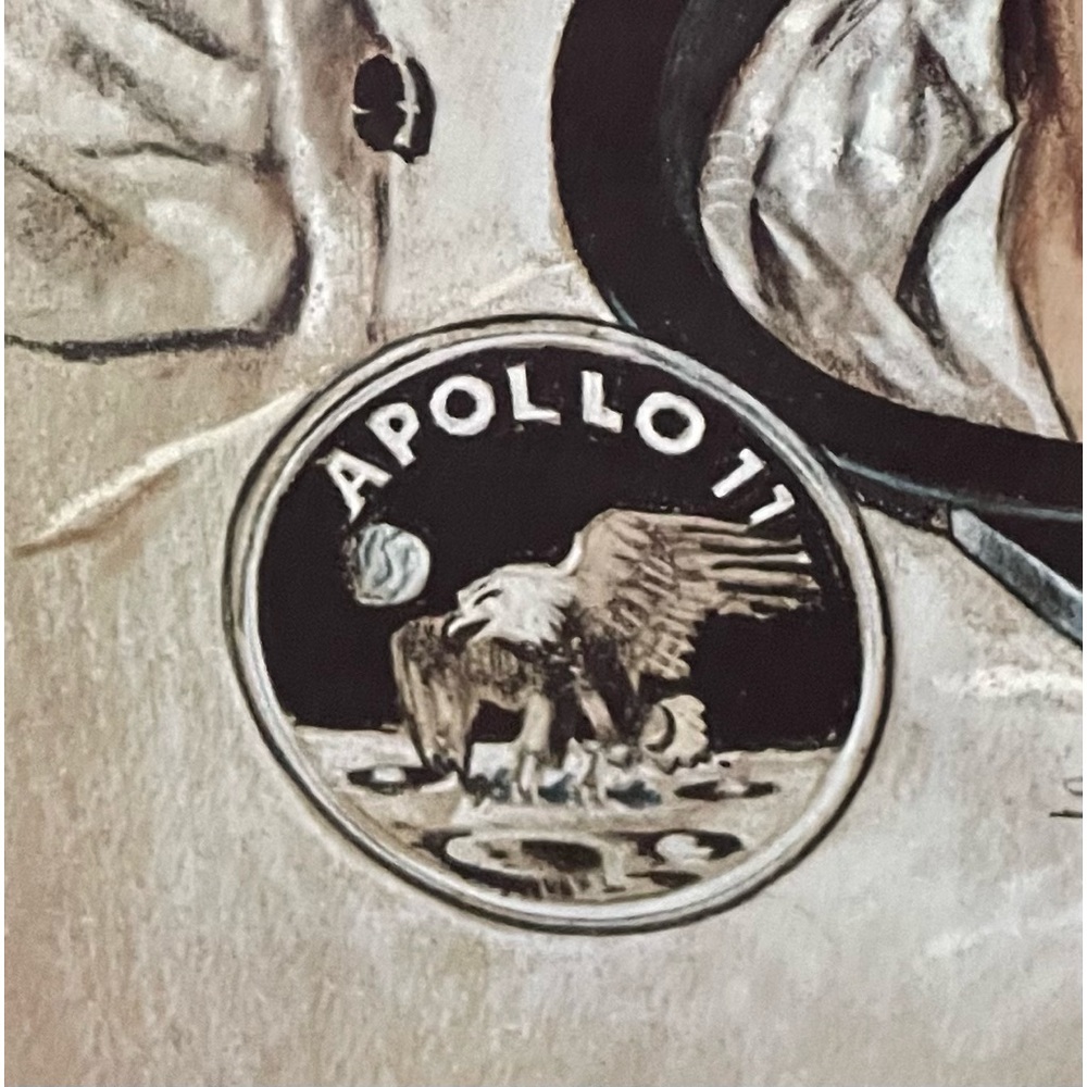 Apollo 11 Artist Print 1969 - Picture 2 of 3